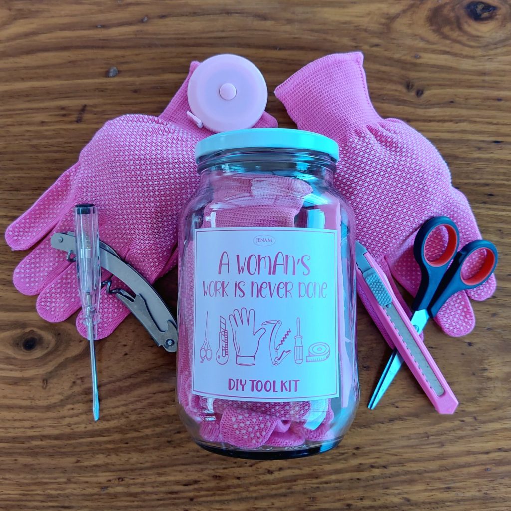 Ladies tool jar mamma pakkie