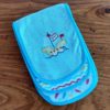 Blue Boat Toweling Burpers (set of 3)