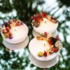 Scented Floral Floating Candles