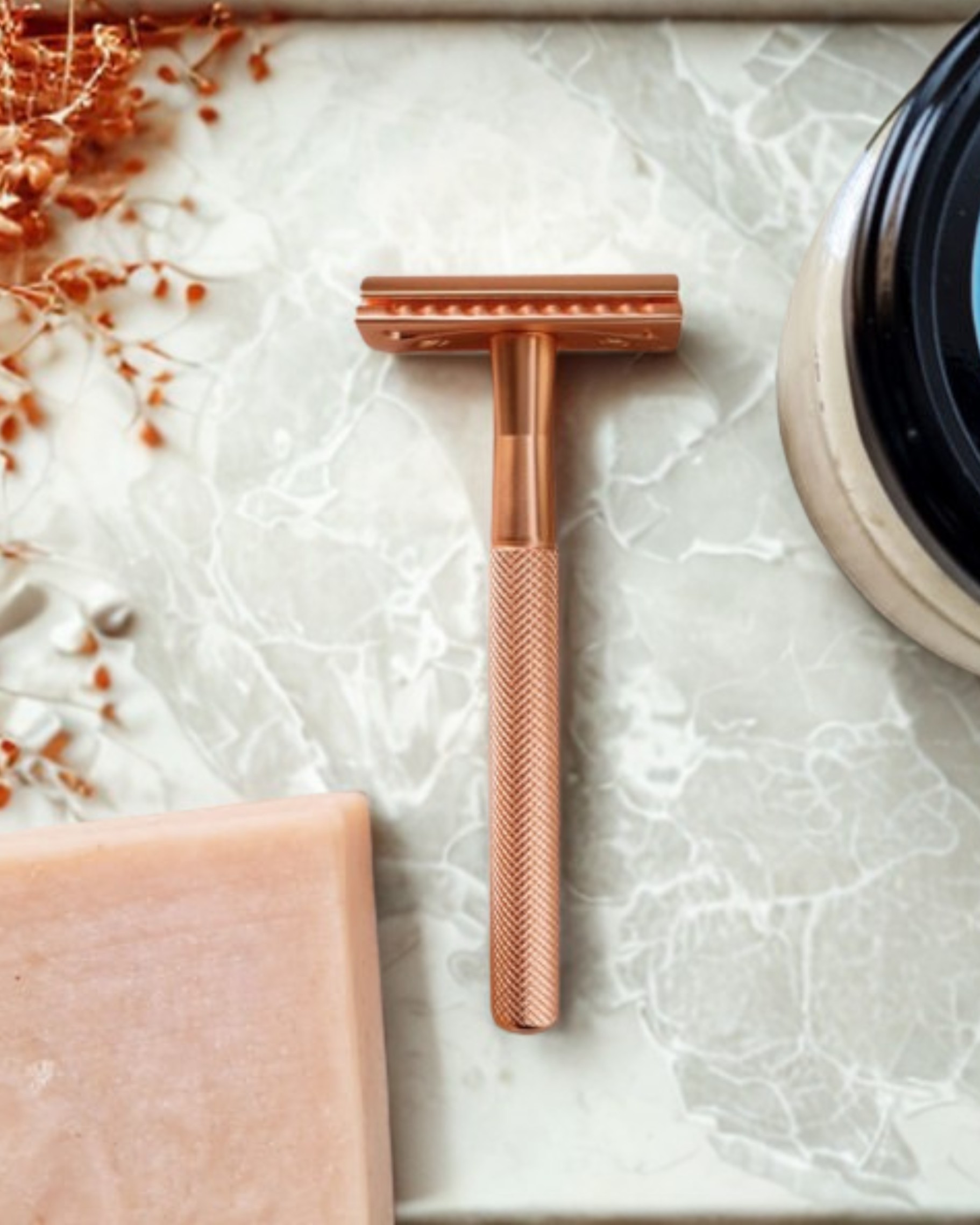 Quill 00 – Rose Gold Safety Razor