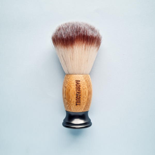 Stroke 2 – Matte Black Bamboo Shaving Brush